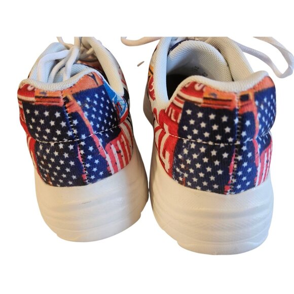 Donald Trump 2024 Defund The Media Sneaker EU 41Men 8.5 - Picture 6 of 6